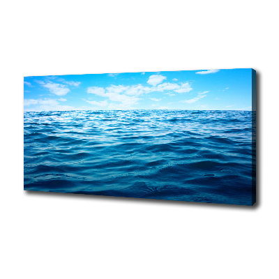 Cuadro canvas con impresión uv duradera horizontal Agua de mar