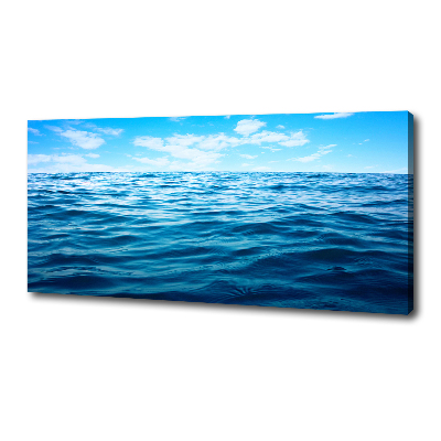 Cuadro canvas con impresión uv duradera horizontal Agua de mar