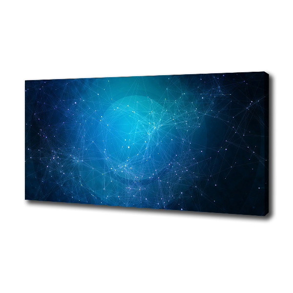 Cuadro canvas con impresión uv duradera horizontal Constelación