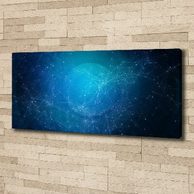 Cuadro canvas con impresión uv duradera horizontal Constelación