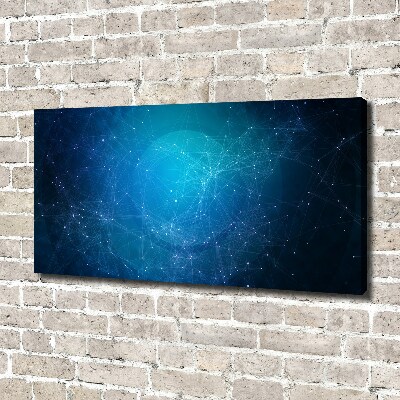 Cuadro canvas con impresión uv duradera horizontal Constelación
