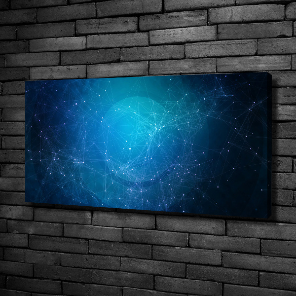 Cuadro canvas con impresión uv duradera horizontal Constelación
