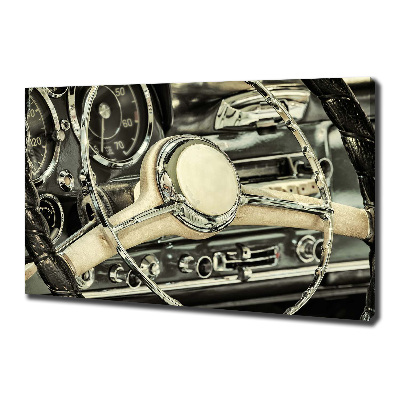 Cuadro canvas con impresión uv duradera horizontal Carbriolet