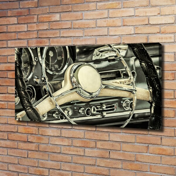 Cuadro canvas con impresión uv duradera horizontal Carbriolet