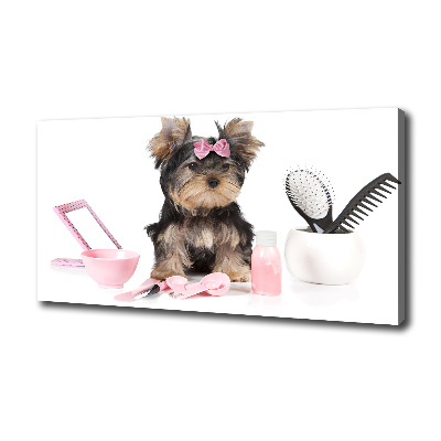 Cuadro canvas moderno de gran formato horizontal Cosméticos de Yorkshire