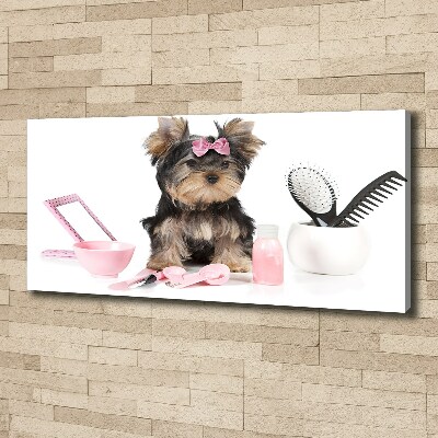 Cuadro canvas moderno de gran formato horizontal Cosméticos de Yorkshire