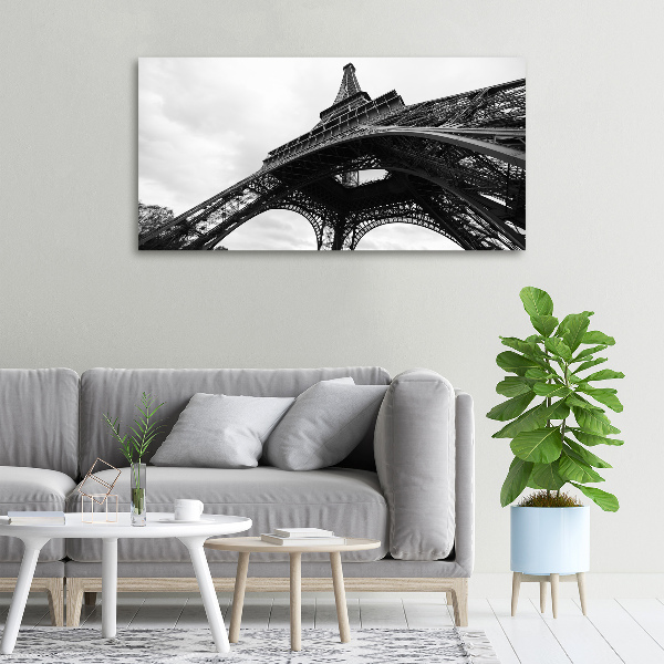 Foto en lienzo con acabado profesional horizontal Torre Eiffel de París