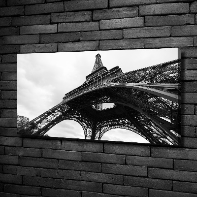 Foto en lienzo con acabado profesional horizontal Torre Eiffel de París