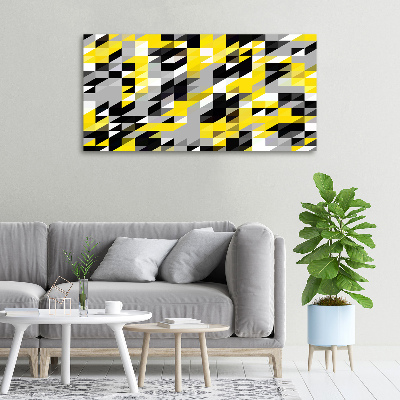 Foto en lienzo con acabado profesional horizontal Fondo geométrico