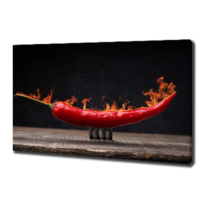 Foto en lienzo con acabado profesional horizontal Ají picante
