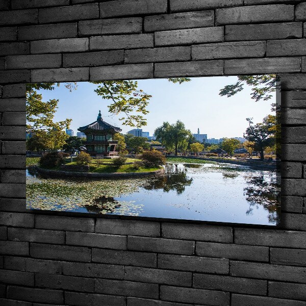 Fotocuadro en lienzo de alta calidad horizontal Corea del Sur