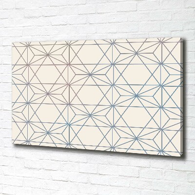 Foto obraz na płótnie Geometryczne tło