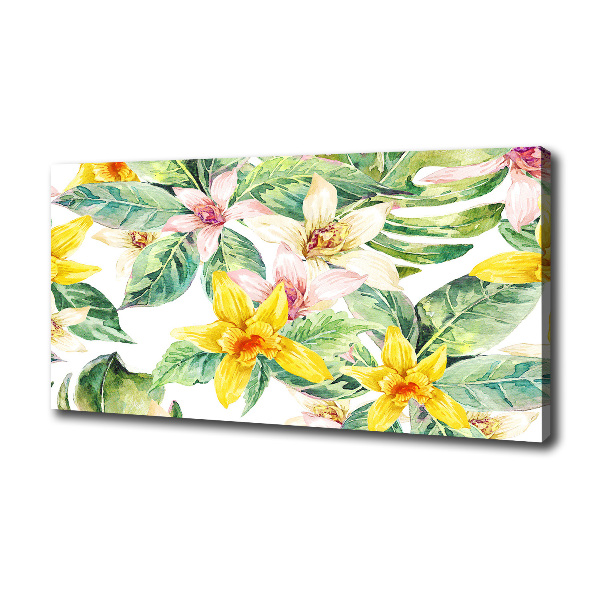 Fotocuadro en lienzo de alta calidad horizontal Orquídea