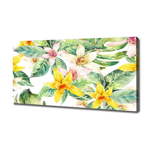 Fotocuadro en lienzo de alta calidad horizontal Orquídea