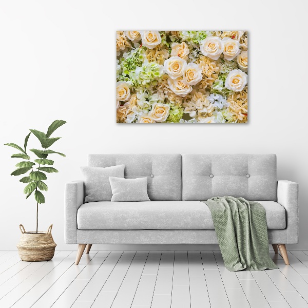 Nowoczesny obraz na płótnie zdjęcie Róże