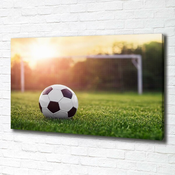 Cuadro canvas con impresión uv duradera horizontal Fútbol americano