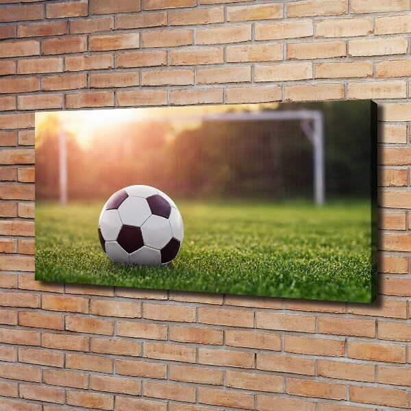 Cuadro canvas con impresión uv duradera horizontal Fútbol americano