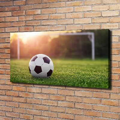 Cuadro canvas con impresión uv duradera horizontal Fútbol americano
