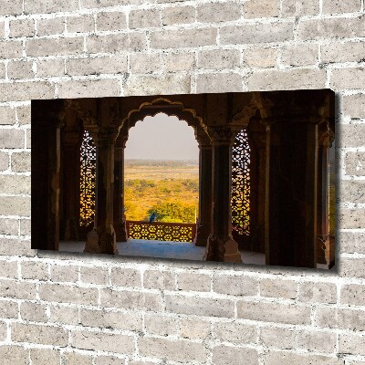 Foto en lienzo con acabado profesional horizontal Fuerte de Agra, India