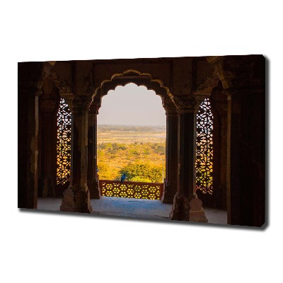 Foto en lienzo con acabado profesional horizontal Fuerte de Agra, India