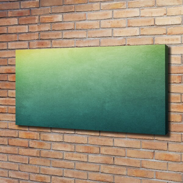 Cuadro canvas moderno de gran formato horizontal gradiente del mar