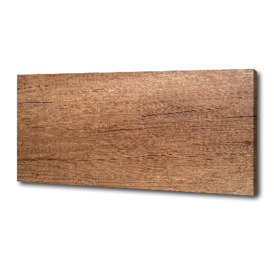Fotocuadro en lienzo de alta calidad horizontal Fondo de madera