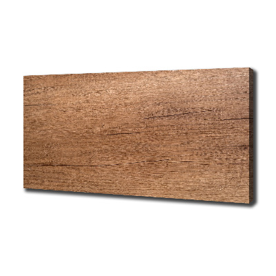 Fotocuadro en lienzo de alta calidad horizontal Fondo de madera