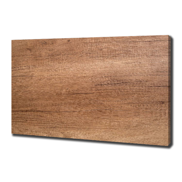 Fotocuadro en lienzo de alta calidad horizontal Fondo de madera