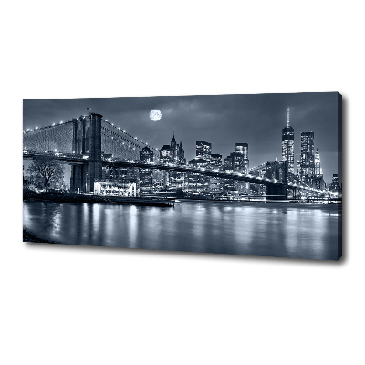 Fotocuadro en lienzo de alta calidad horizontal Manhattan Nueva York