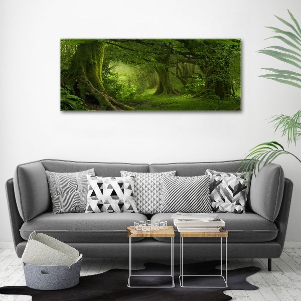Cuadro canvas con impresión uv duradera horizontal Selva tropical