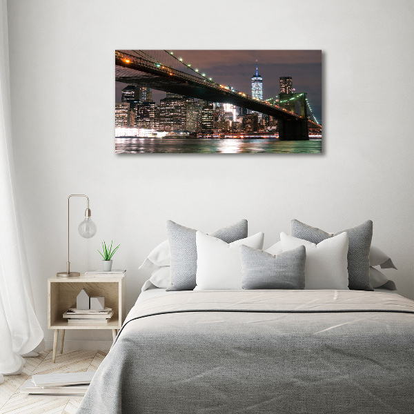 Cuadro canvas moderno de gran formato horizontal Manhattan Nueva York