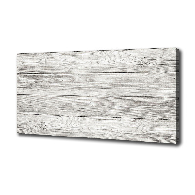 Cuadro canvas moderno de gran formato horizontal Fondo de madera