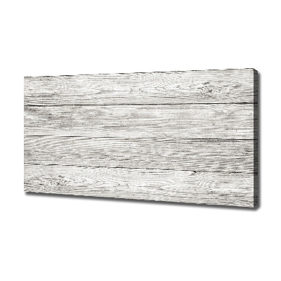 Cuadro canvas moderno de gran formato horizontal Fondo de madera