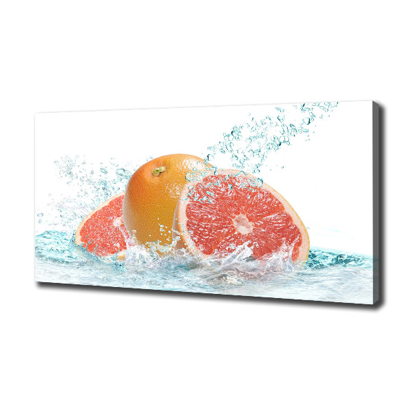 Cuadro canvas moderno de gran formato horizontal Pomelos