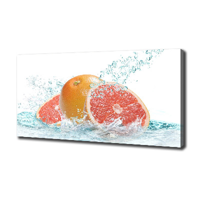 Cuadro canvas moderno de gran formato horizontal Pomelos