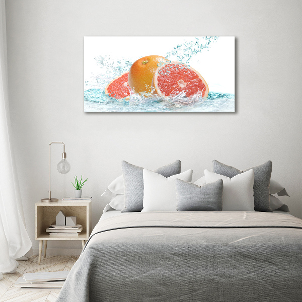Cuadro canvas moderno de gran formato horizontal Pomelos
