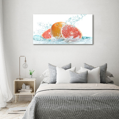 Cuadro canvas moderno de gran formato horizontal Pomelos