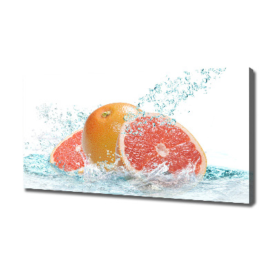 Cuadro canvas moderno de gran formato horizontal Pomelos