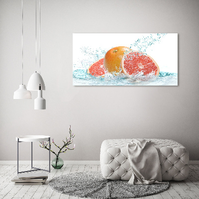 Cuadro canvas moderno de gran formato horizontal Pomelos
