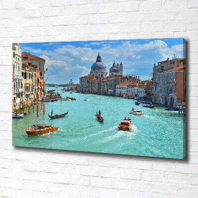 Foto en lienzo con acabado profesional horizontal Venecia, Italia