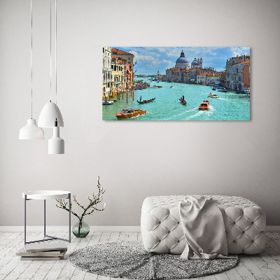 Foto en lienzo con acabado profesional horizontal Venecia, Italia