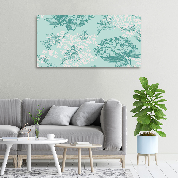 Cuadro canvas con impresión uv duradera horizontal Sin