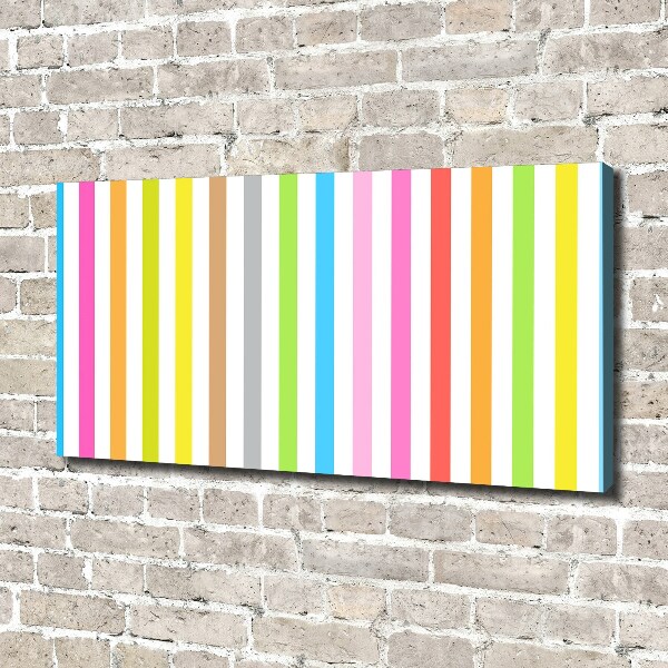 Foto obraz na płótnie Kolorowe paski