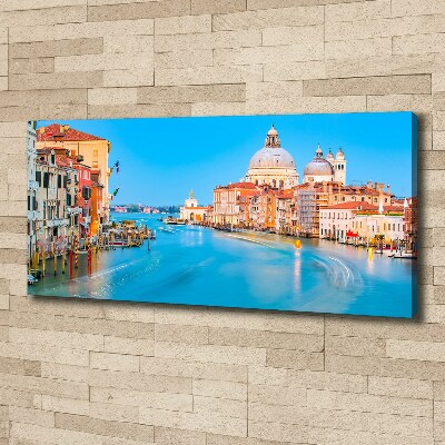 Fotocuadro en lienzo de alta calidad horizontal Venecia, Italia