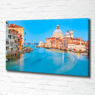 Fotocuadro en lienzo de alta calidad horizontal Venecia, Italia