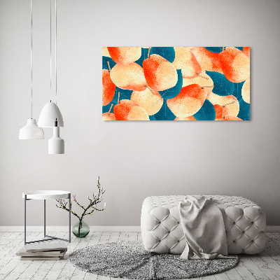 Cuadro canvas con impresión uv duradera horizontal Peras