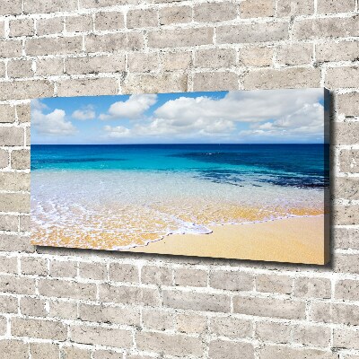Cuadro canvas con impresión uv duradera horizontal Mar en calma