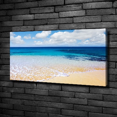 Cuadro canvas con impresión uv duradera horizontal Mar en calma