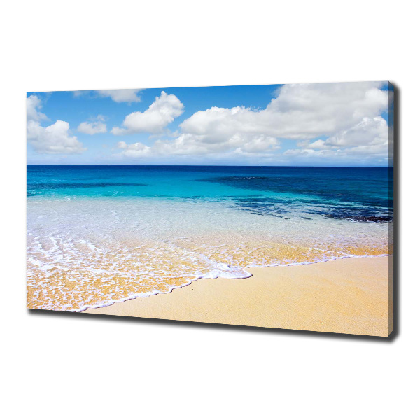 Cuadro canvas con impresión uv duradera horizontal Mar en calma