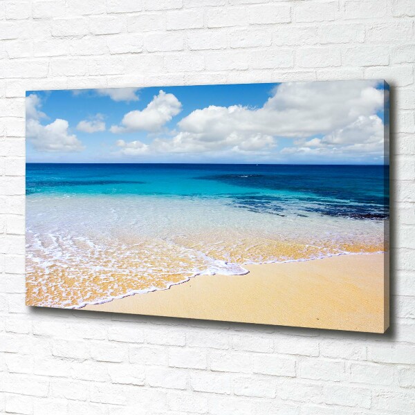 Cuadro canvas con impresión uv duradera horizontal Mar en calma